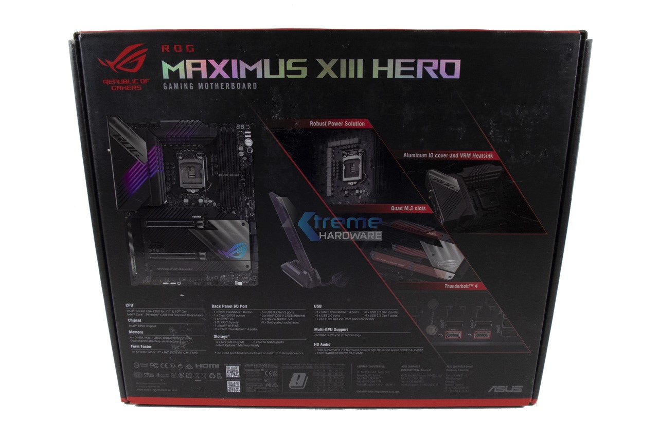 ASUS ROG MAXIMUS XIII HERO 2 2321e