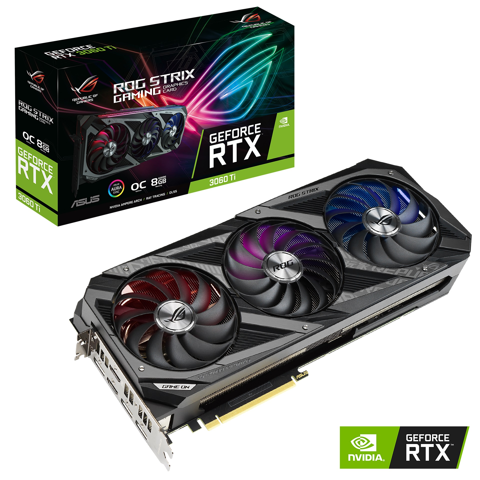 ROG STRIX RTX3060TI O8G GAMING a945f