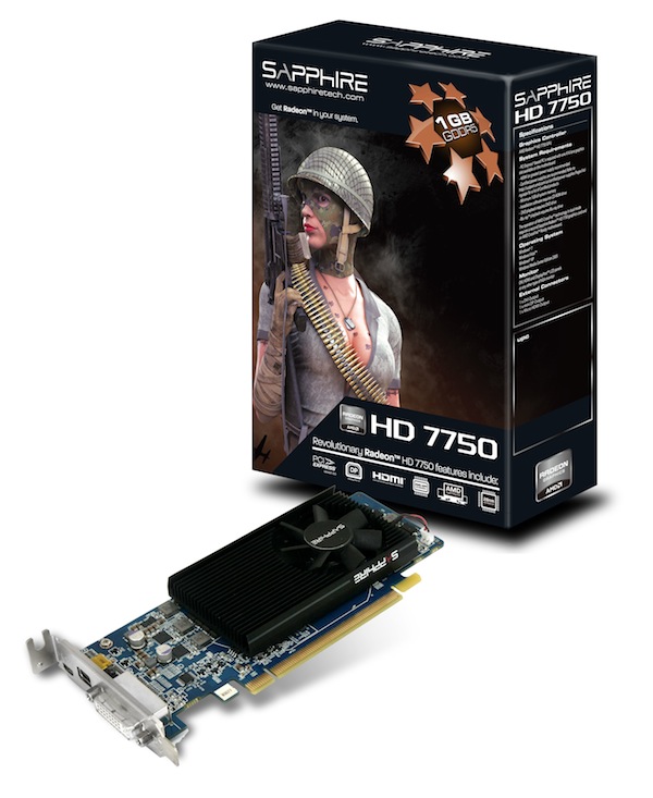 SAPPHIRE Low Profile HD 7750 02